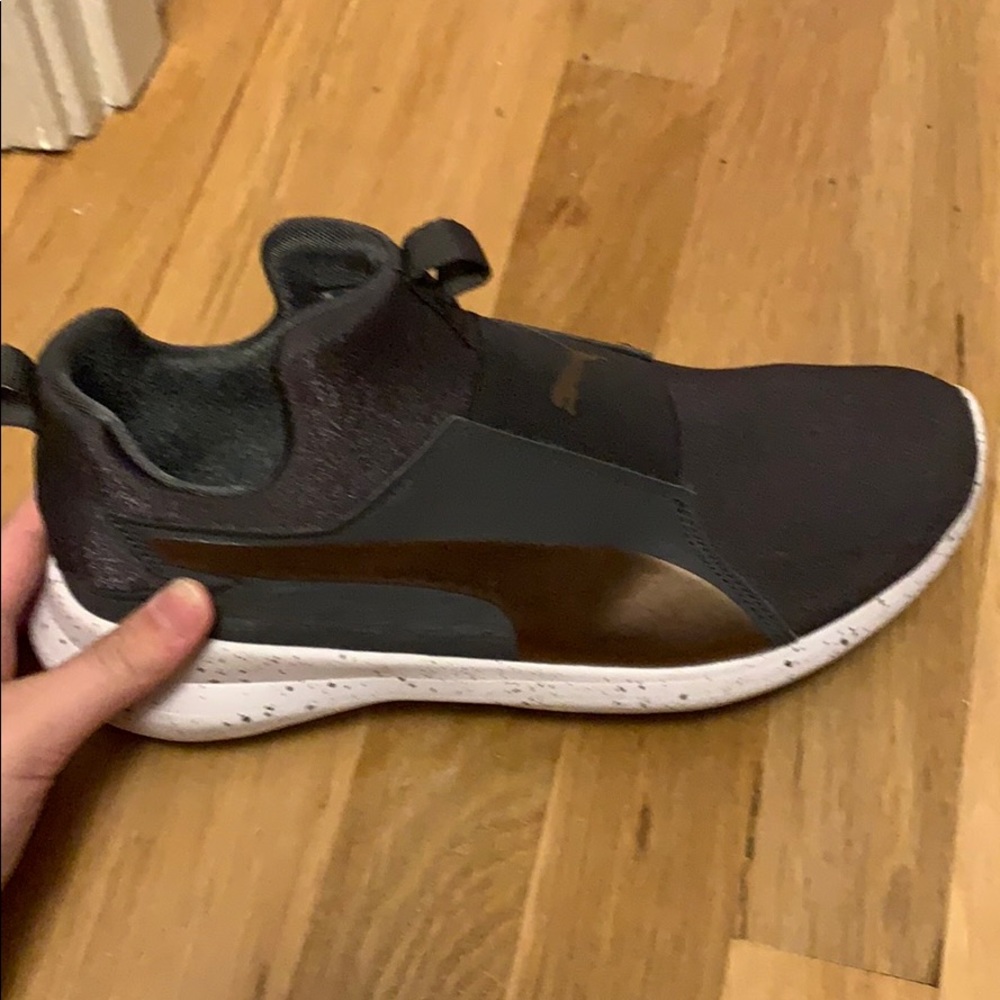 Grey Puma shoes
